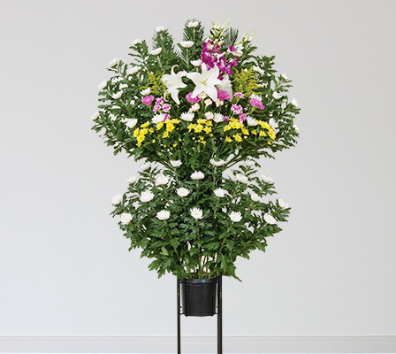 生花2段盛り 生花2段盛り